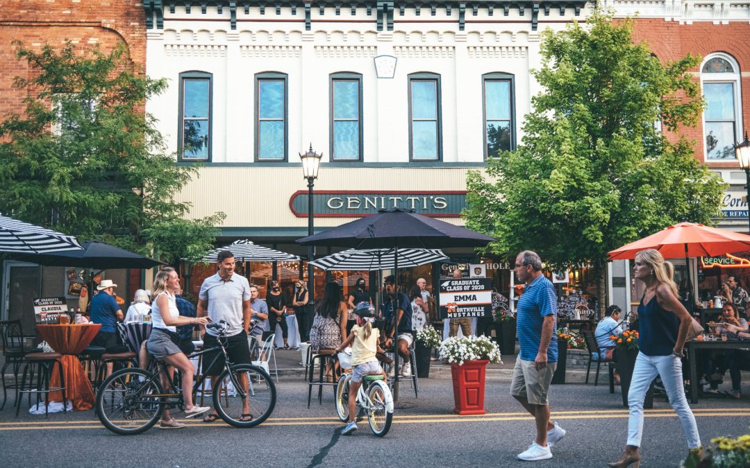 The Twist: A Vibrant Outdoor Area in Downtown Northville